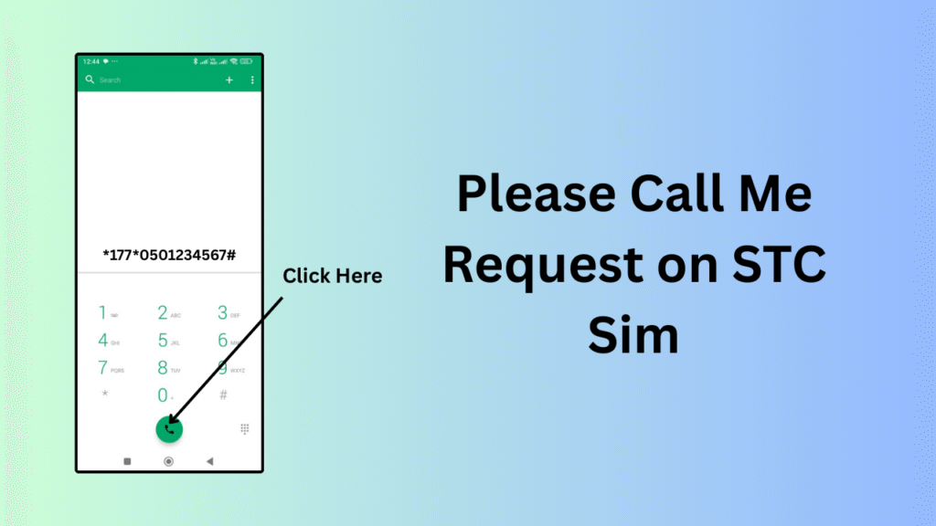 Send a "Please Call Me" Request on STC Sim Send a "Please Call Me" Request on STC Sim