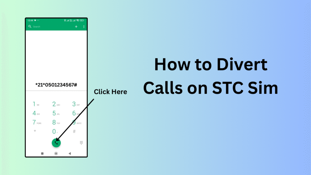 5. How to Divert Calls on STC Sim How to Divert Calls on STC Sim