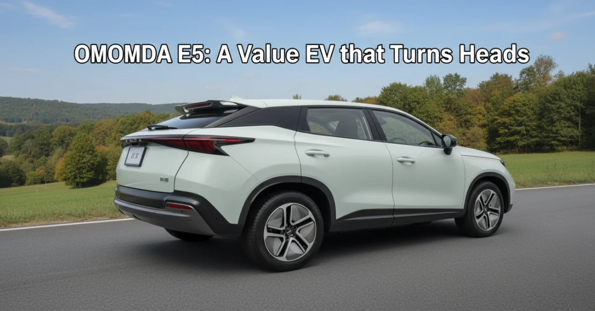 OMODA E5 review — an affordable, tech-packed EV with 430 km WLTP range that challenges BYD and Polestar