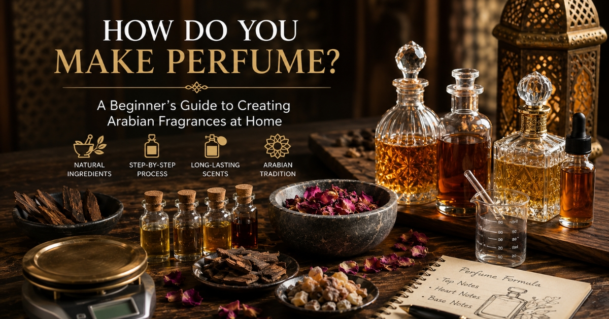 How Do You Make Perfume? A Beginner's Guide to Arabian Fragrances